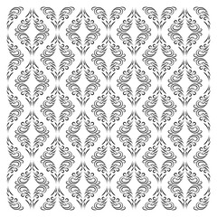 seamless damask pattern