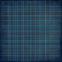 a square grid pattern with thin cyan lines on a navy background