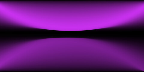 Abstract gradient podium background. Violet, purple and lilac empty 3d studio backdrop. Clean scene for product presentation mockup template. Vector illustration.