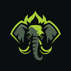 Premium Elephant Illustration design