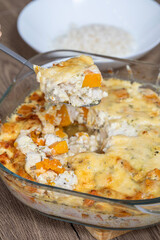 Homemade dish -  Chicken and Pumpkin Casserole