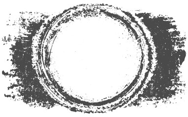 Grunge style floral ornament frame with antique decorative elements for artistic vintage layouts