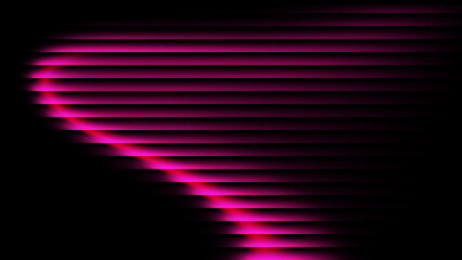 glassy abstract neon striped background