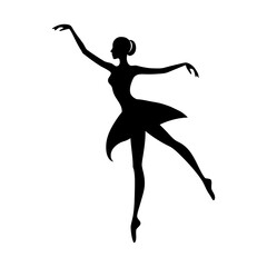 ballet dancer silhouette