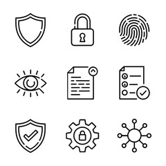 Abstract geometric composition with bold colors and clean lines