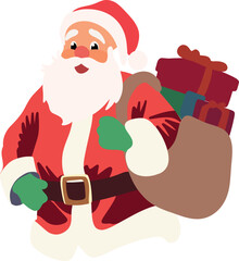 Santa Claus with Gifts