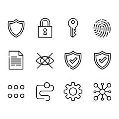 Abstract geometric pattern with vibrant color accents