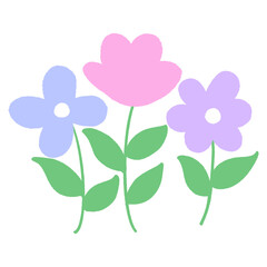 vector illustration of a flower