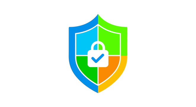 Robust digital security shield icon representing comprehensive data protection and privacy with verified safety features for online safeguarding and trusted systems