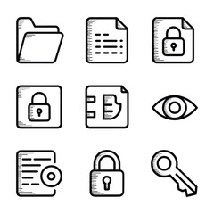 Abstract geometric shapes with bold color palette