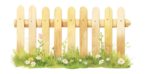 Obraz premium PNG Fence fence illustration nature.