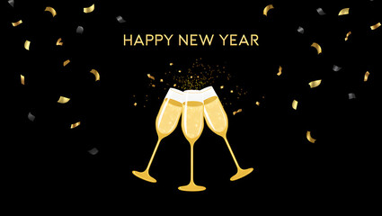 new year celebration background