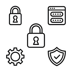 Abstract geometric shapes with vibrant color palette