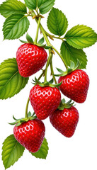 Strawberry harvesting event farm food photography natural setting close-up fresh berries and strawberries