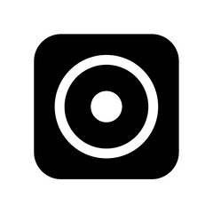 Sun icon symbol. Vector image