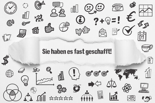 Sie haben es fast geschafft!
