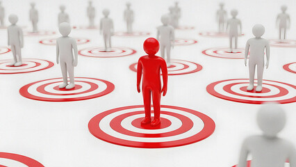 Identifying Key Segments: Conceptualizing Marketing Strategy, Customer Acquisition, and Focusing on the Central Red Target Person