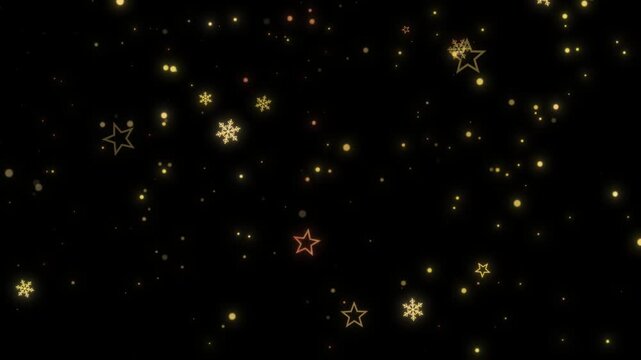 Merry Christmas Intro Alpha Channel, Merry Christmas typo animation