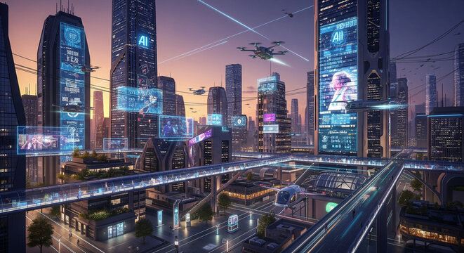 modern city of the future