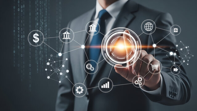 Smart Financial Networks, Transforming Business Strategy with Digital Interfaces and Connected Economic Systems