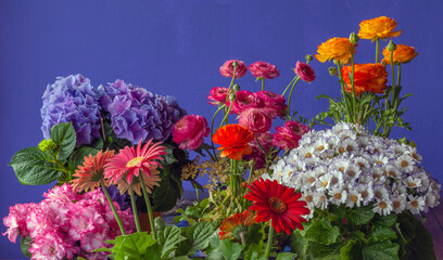 bouquet of colorful flowers