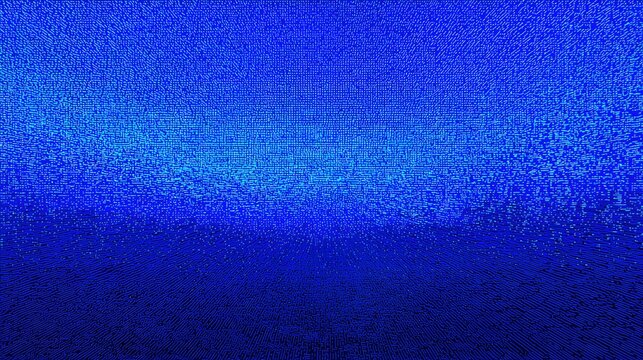 Glitch blue digital distortion abstract texture background art scene