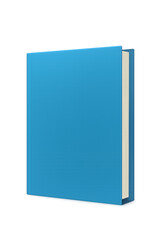 blue book isolated on white 
