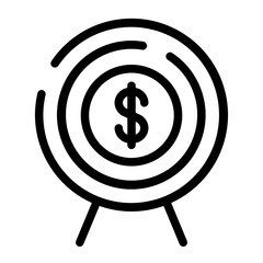 Hit financial target, reach goals, money success