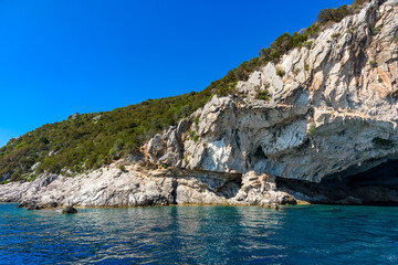 Fototapeta premium Cave of Papanikolis, Meganisi, Lefkas, Greece - Ionian sea