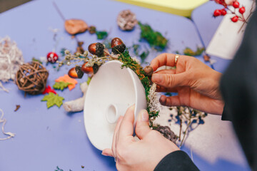 Plastyczne warsztaty jesienne dla dzieci