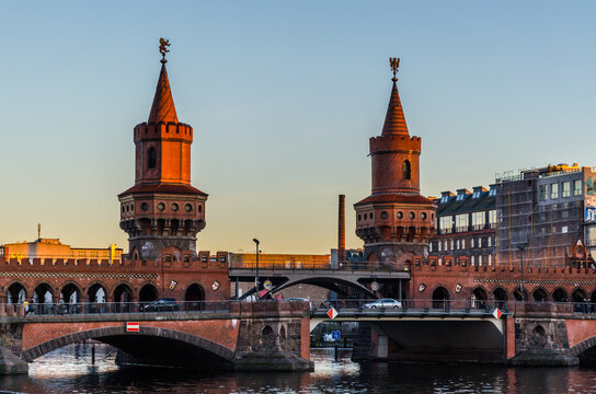 Oberbaum Bridge in Berlin, Germany