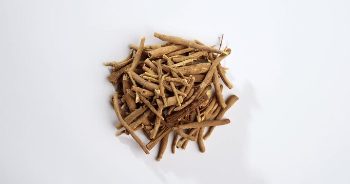 Ayurvedic Choti Kateli also known as Kantkari or Solanum Surattense dried and powder form