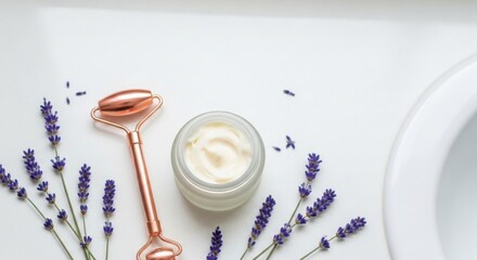 Serene Beauty Ritual: Lavender & Rose Quartz