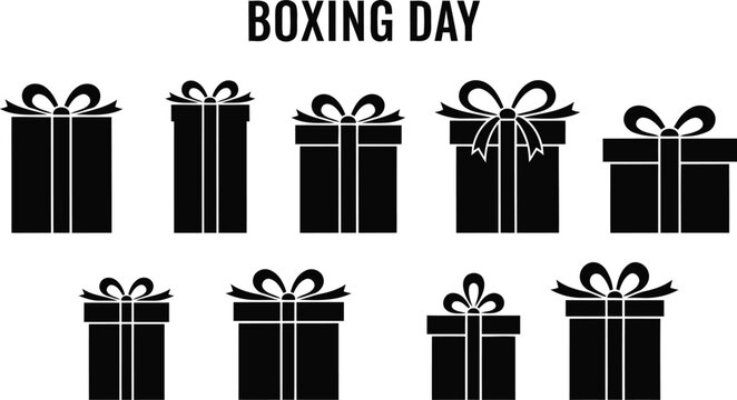 Celebrate Boxing Day with stylish gifts, perfect for holiday promotions and festive social media campaigns