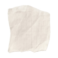 Obraz premium PNG Crumpled paper texture element