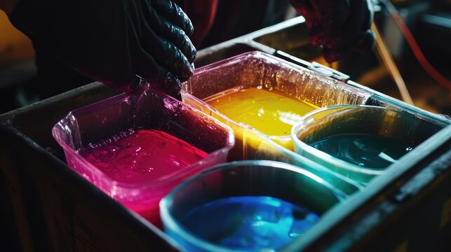Mechanic performing pressure test on vehicle cooling system