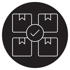 Stock icon, Product Stock, Inventory Stock, Warehouse Stock, Stock Management, vector