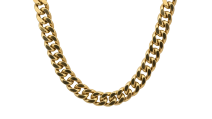 Thick Gold Curb Chain Necklace gold chain jewelry