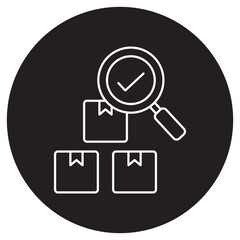 Inventory icon, Stock Inventory, Product Catalog, Warehouse Inventory, Inventory Management, vector