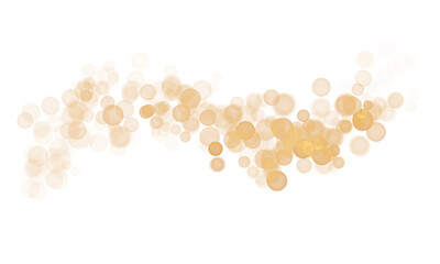 Festive PNG illustration of glowing dust particles. Perfect for overlays in transparent designs