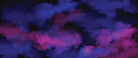 Blue and purple smoke mixing and swirling haze foggy stylish background