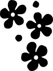 Elegant Floral Silhouette Pattern