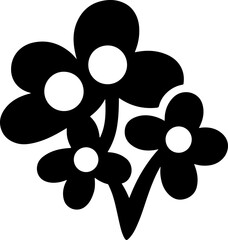 Elegant Floral Silhouette Pattern