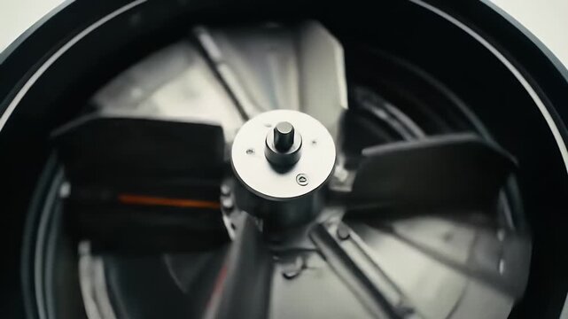Washing Machine Drum Spin.
