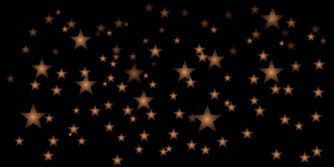 Abstract fire and star pattern with glowing blue winter snowflake decoration