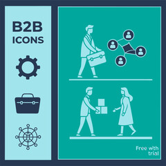 Trendy abstract minimalist figures, stars, flowers, circles. Vector illustration