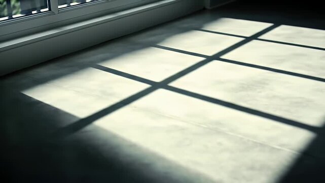 Window Shadows on Floor.