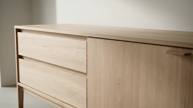 Wooden Sideboard.