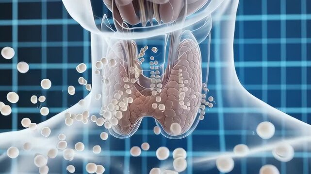Detailed Overview of the Human Thyroid Gland and Its Functionality as It Engages with Hormonal Particles within the Endocrine System