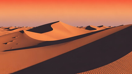 Sand dunes at